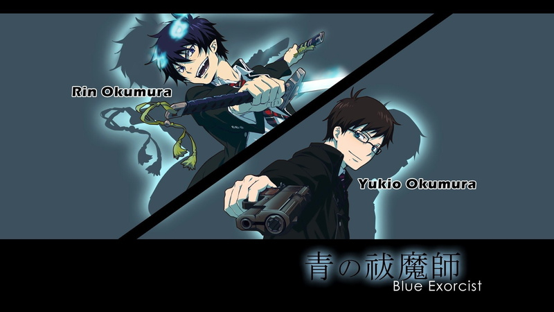 Rin Okumura, Blue Exorcist, Yukio Okumura, Ao No Exorcist, Anime, 1080P