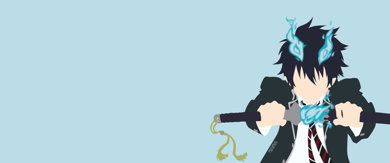 Rin Okumura, Blue Exorcist, 2K, Anime