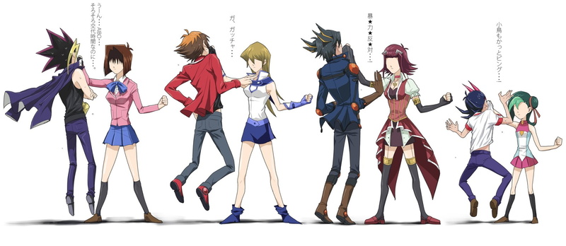 1080P, Yu-Gi-Oh! Zexal, couple, anime, Yu-Gi-Oh!