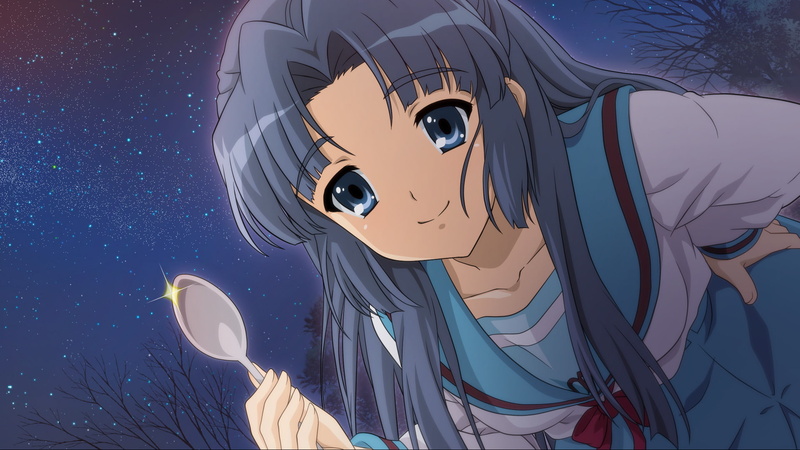 Anime, Suzumiya Haruhi no Yuuutsu, 1080P, Ryōko Asakura, The Melancholy Of Haruhi Suzumiya