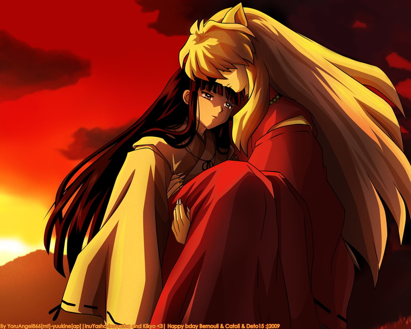 Anime, 2K, InuYasha (Character), InuYasha, Kikyô (InuYasha)