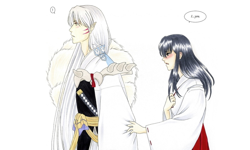 1080P, InuYasha, Kikyô (InuYasha), Anime, InuYasha (Character)