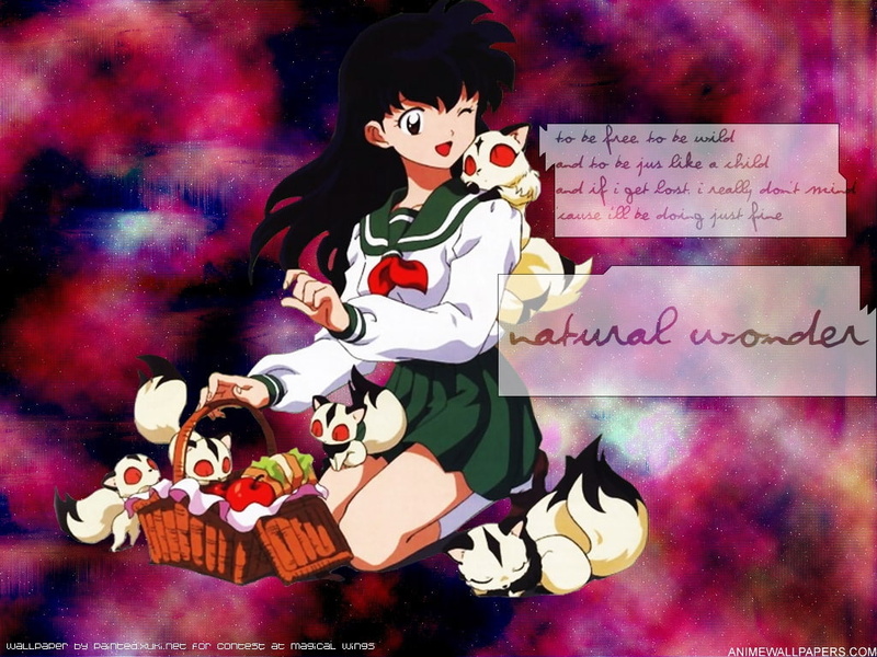 hd, Kagome, 480P, Inuyasha, leah, anime, art, untitled