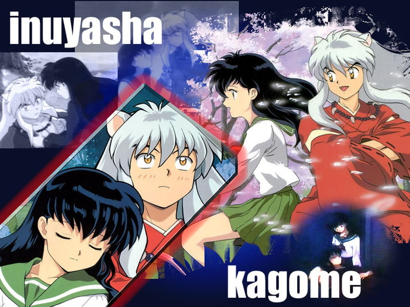 anime, Kagome, art, hd, Inuyasha, 480P