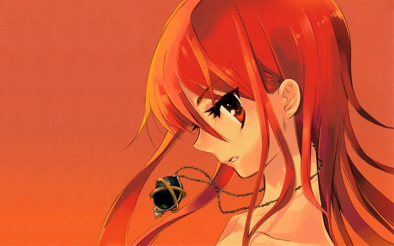 invertebrate, 720P, no people, indoors, representation, shakugan no shana anime girls shana alastor shakugan no shana, one animal, orange color, red, animal wildlife