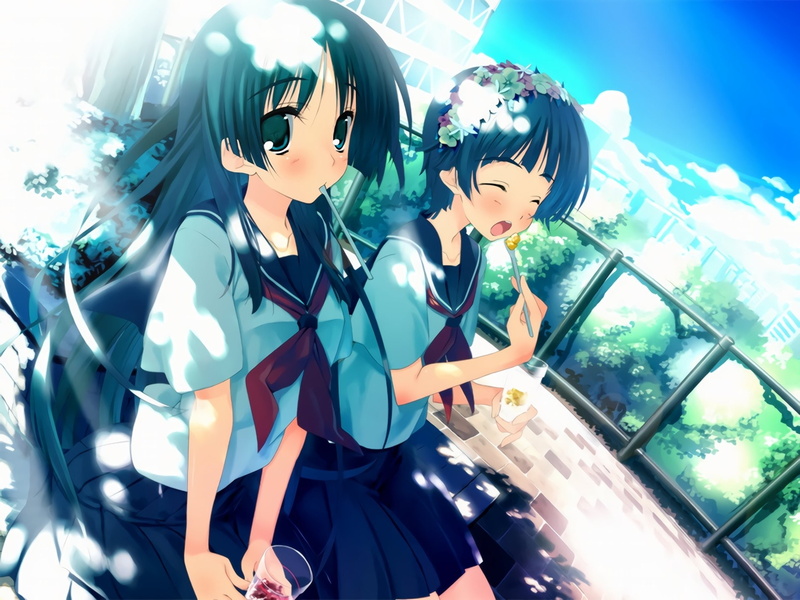 1080P, Ruiko Saten, Kazari Uiharu, To Aru Kagaku No Railgun, Anime