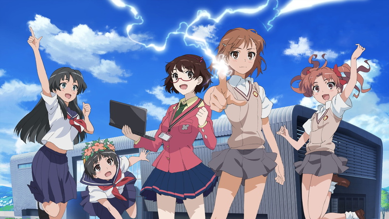 Kazari Uiharu, 1080P, Mikoto Misaka, To Aru Kagaku No Railgun, Anime, Ruiko Saten, Kuroko Shirai