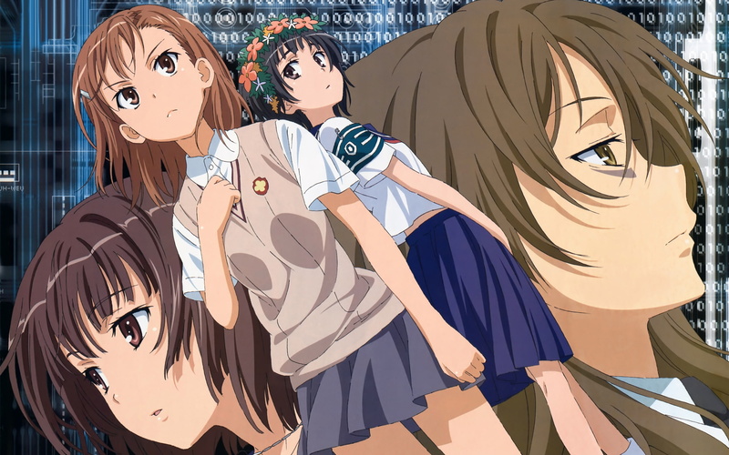 aru, eri, railgun, seifuku, index, majutsu, kazari, mikoto, brown, eyes, uiharu, hair, scan, haruue, kagaku, kiyama, harumi, misaka, 2K