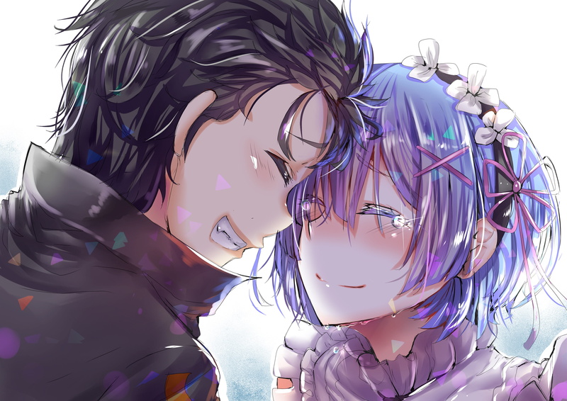 Subaru Natsuki, Re:Zero, Rem (Re:ZERO), Anime, 2K, Re:ZERO -Starting Life in Another World-