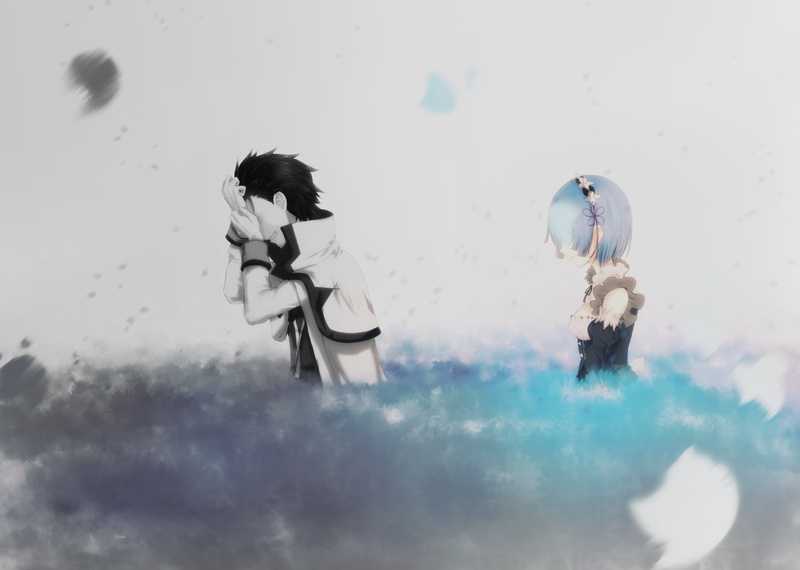 1080P, Anime, Re:ZERO -Starting Life in Another World-, Rem (Re:ZERO), Subaru Natsuki