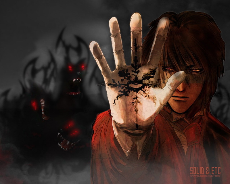 720P, anime, Alucard, Hellsing