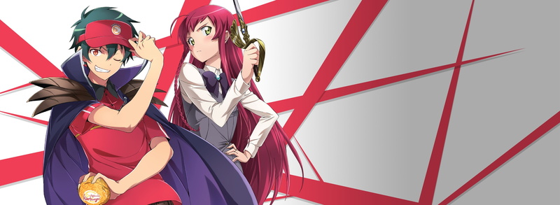 young men, women, outdoors, the devil is a part timer 4k amazing  image, adult, courage, people, uniform, transportation, red, young adult, men, females
