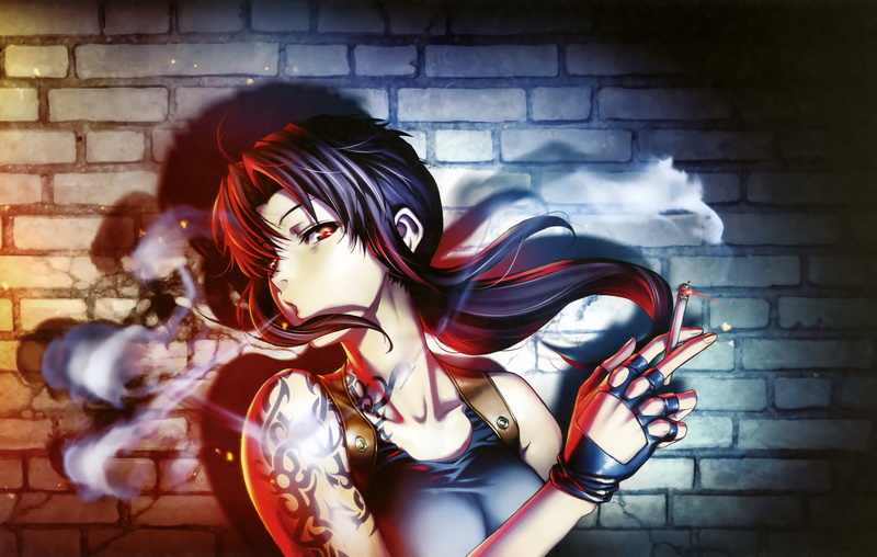 Anime, Revy (Black Lagoon), Black Lagoon, 2K