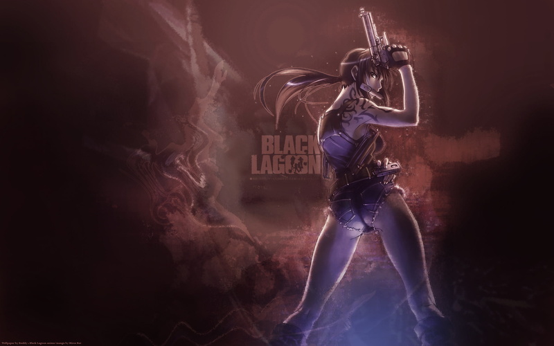 Anime, Black Lagoon, 2K, Revy (Black Lagoon)
