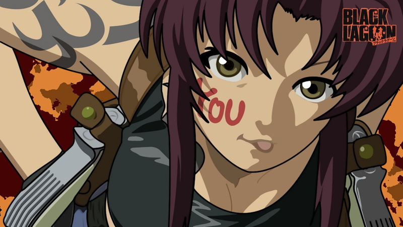 revy, black, lagoon, 1080P