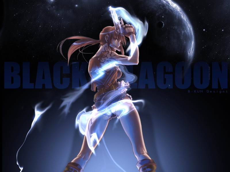 Revy, Black Lagoon, 480P