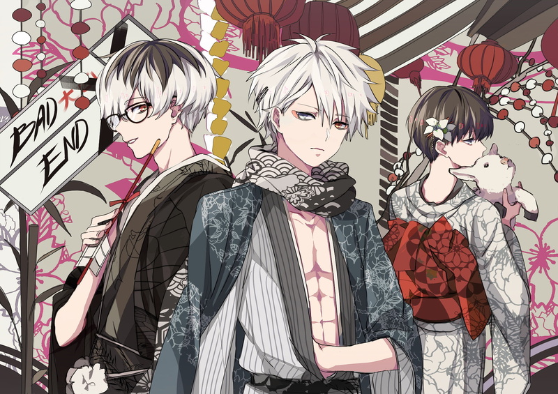 human representation, people, art and craft, casual clothing, Ken Kaneki, waist up, Haise Sasaki, representation, two people, indoors, digital composite