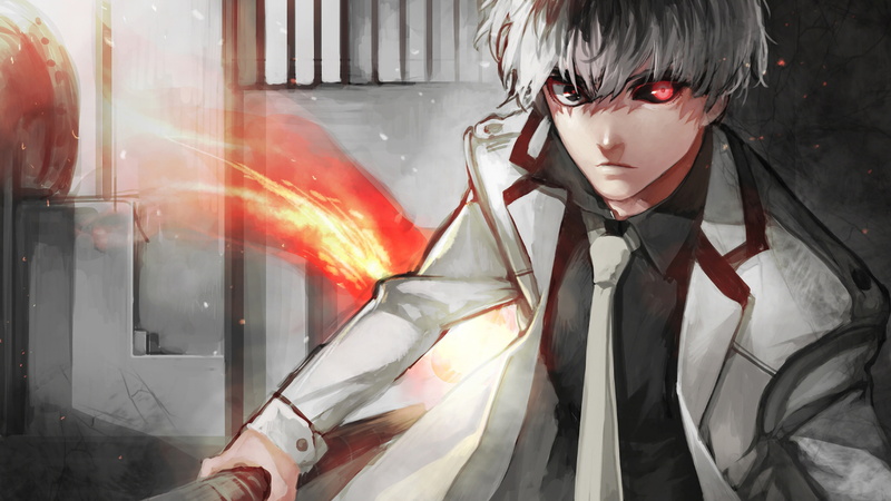Anime, Ken Kaneki, 4K, Haise Sasaki, Tokyo Ghoul:re