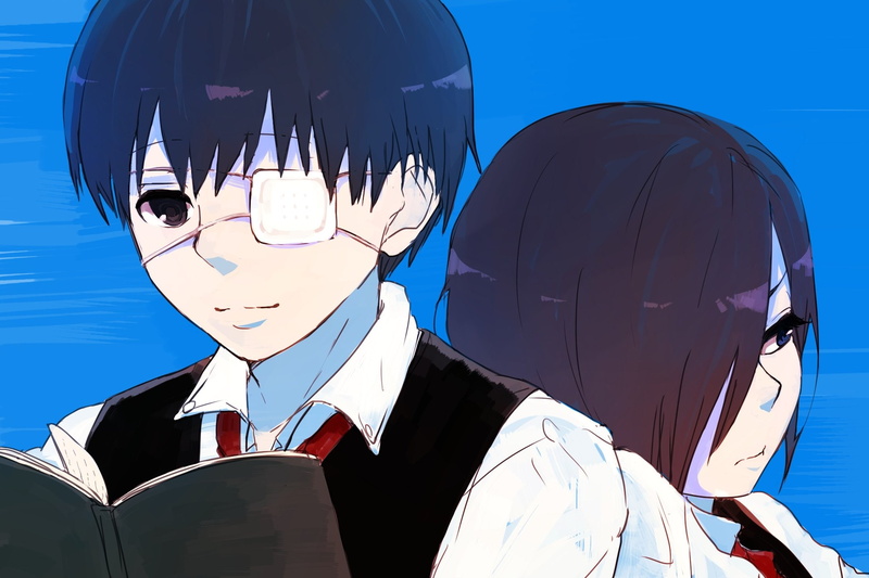 tokyo, kaneki, ken, kirishima, kushu, touka, 1080P