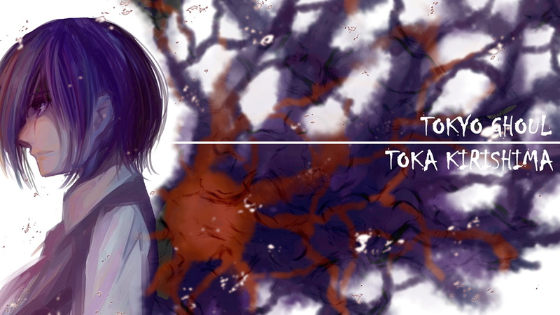 people, portrait, females, rear view, Tokyo Ghoul, outdoors, standing, event, young women, day, winter, Touka Kirishima, leisure activity, lifestyles, Anime