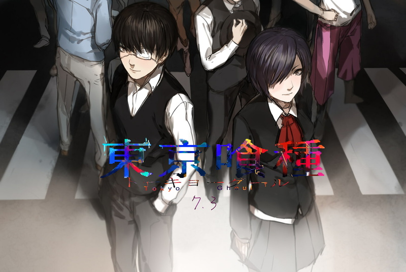 Tokyo Ghoul, Anime, Touka Kirishima, Ken Kaneki, 720P