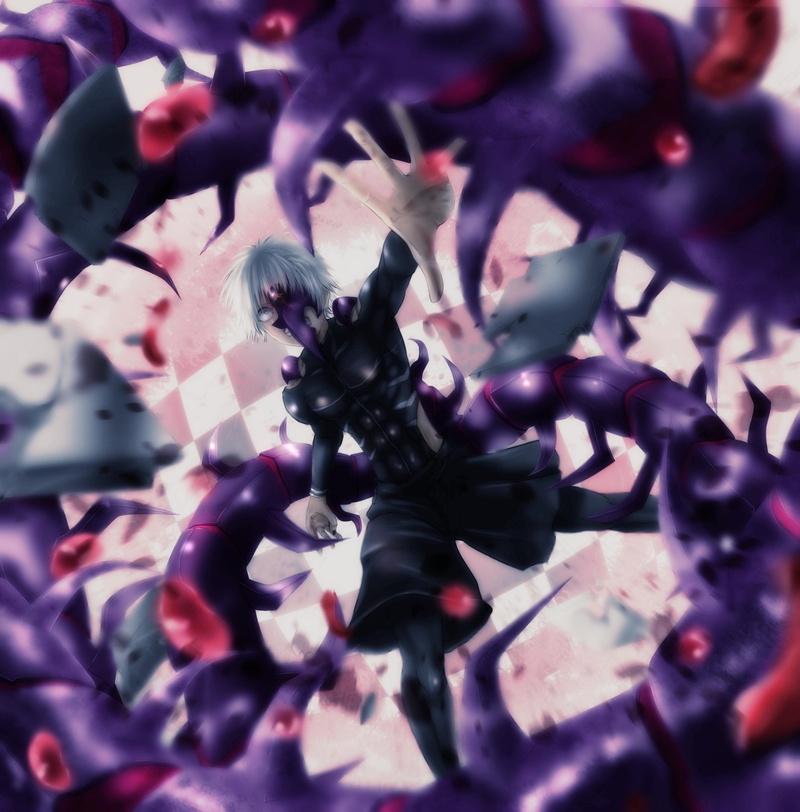 kaneki, black, nails, kushu, ken, 720P, tokyo