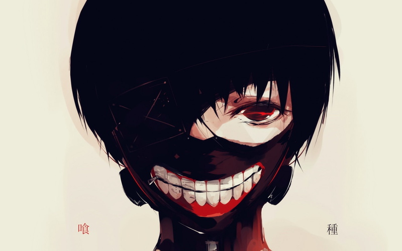 leisure activity, real people, 720P, Tokyo ghoul, studio shot, adult, obscured face, young adult, Kaneki ken, portrait, Tokyo kushu, fashion, body part