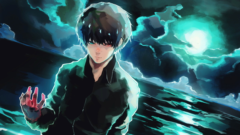 Tokyo Ghoul:re, Anime, Ken Kaneki, 4K