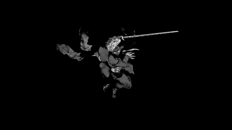 720P, Kaneki Ken, artwork, anime, black