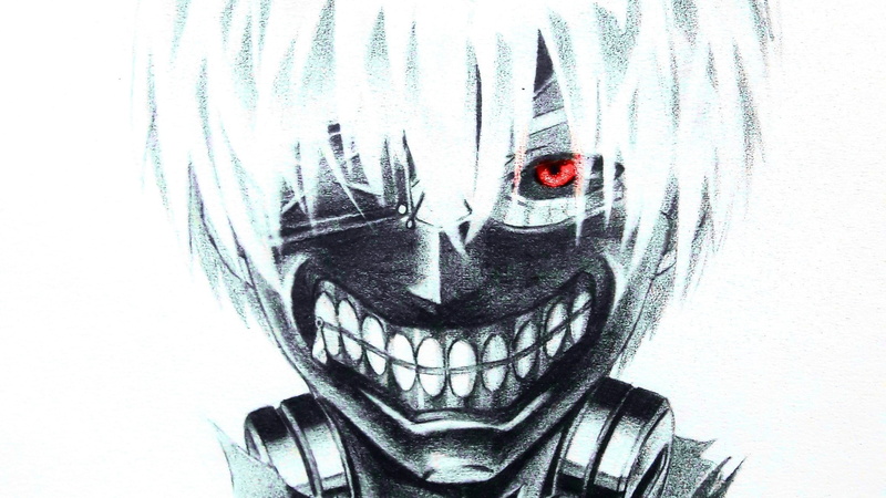 Ken Kaneki, Anime, 1080P, Tokyo Ghoul:re