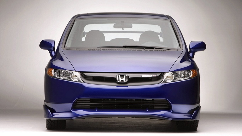 old, single object, blue, antique, no people, front view, honda civic si mugen, technology, colored background, studio shot, luxury, motor vehicle, gray