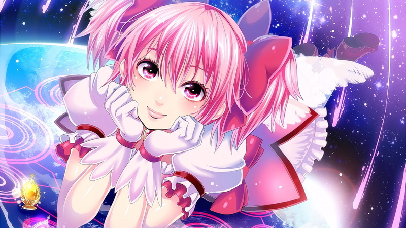 1080P, Kaname Madoka, portrait, beautiful woman, anime girls, event, indoors, fashion, disco dancing, young adult, night, young women, women, one person