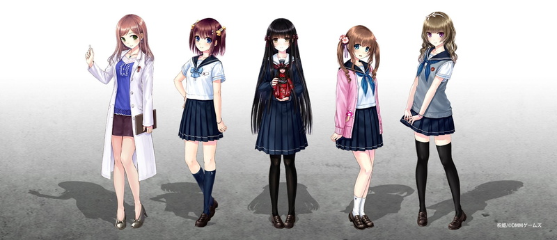 1080P, Video Game, Minobe Kanae, Hinagata Mayu, Harumiya Tsubakiko, Iwaihime, Kurokami Toe, Nunokawa Riria