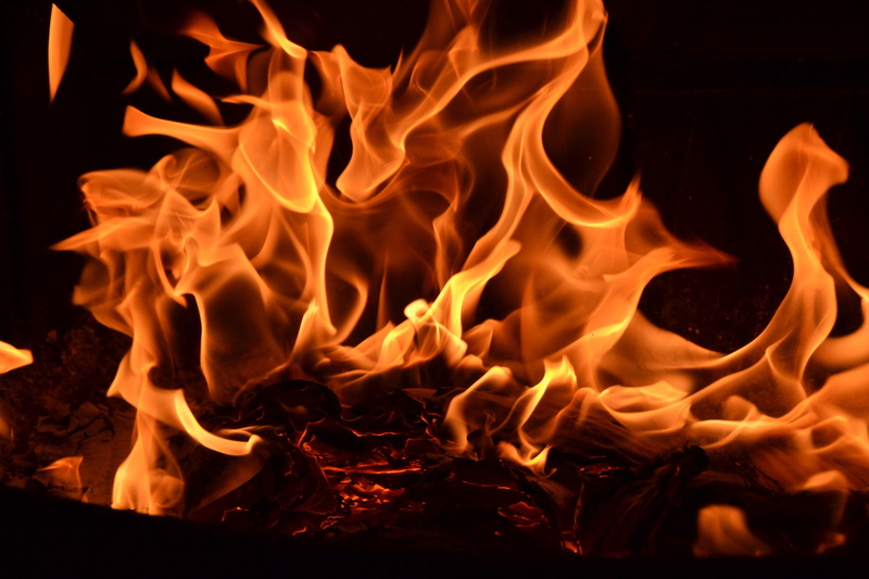 fire, inferno, firewood, fireplace, orange, black Color, red, outdoors, log, glowing, motion, flame, night, yellow, backgrounds, burning, black background