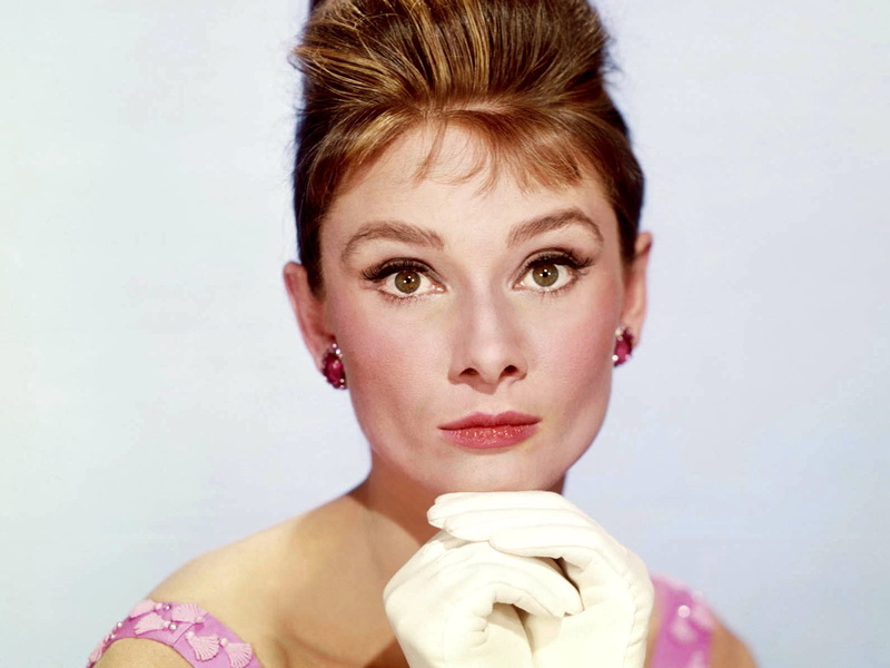 contemplation, looking, teenager, audrey hepburn, white background, sensuality, women, front View, adults Only, face, freshness, fashion, breakfast at tiffanys