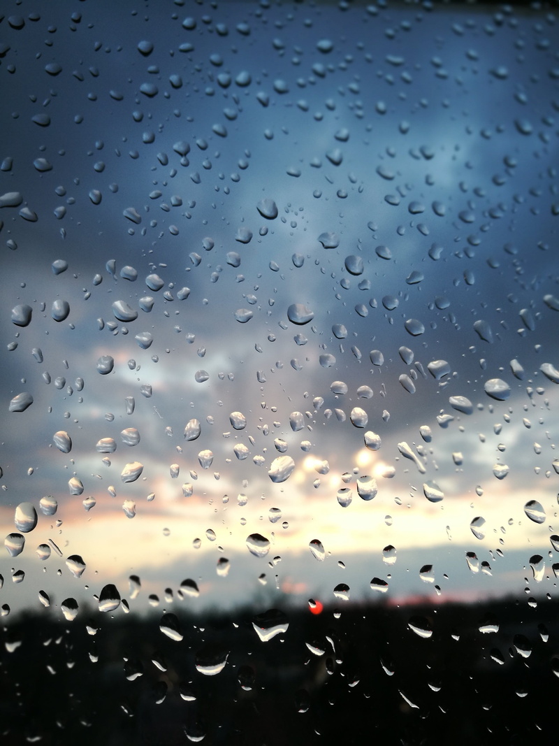 nature, rain, backgrounds, focus on foreground, close-up, drop, glass, rainy season, transparent, window, water, indoors, full frame, drops, sky, glass - material