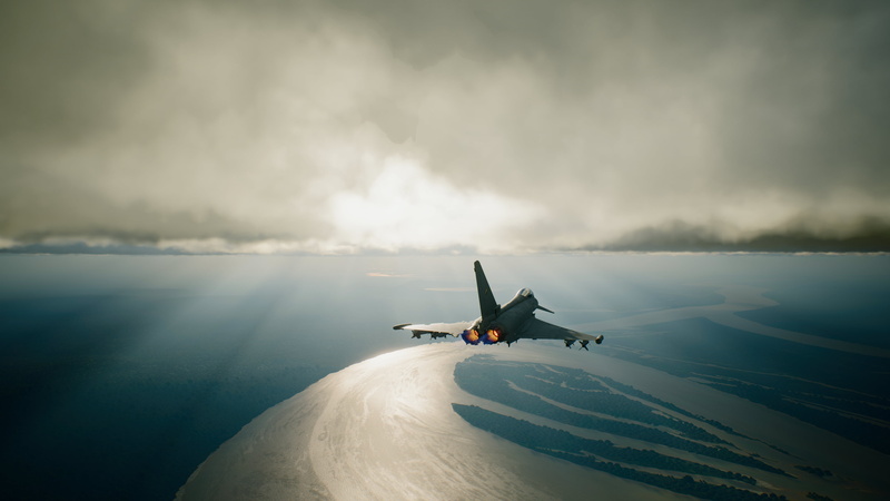 military aircraft, Ace Combat 7, 4K, Eurofighter Typhoon