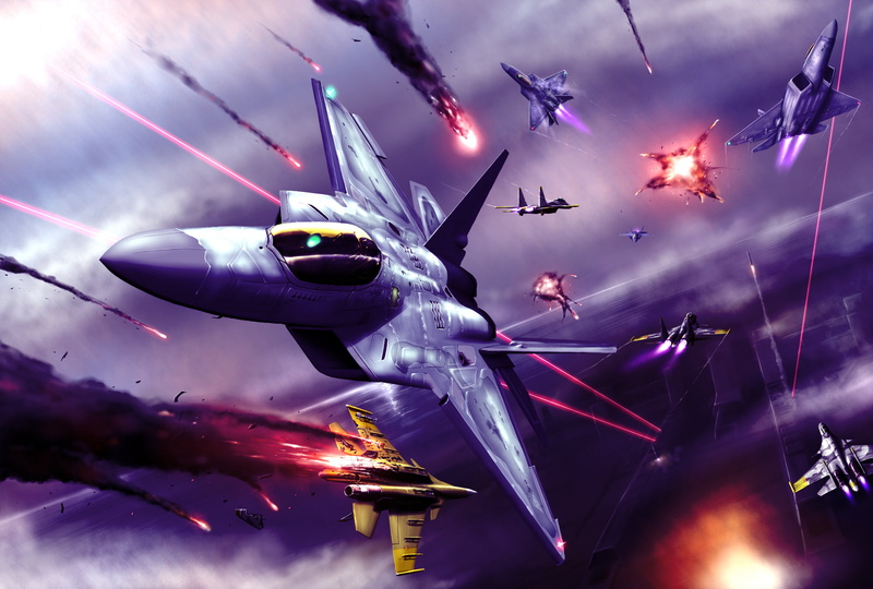 combat, weapon, fighter, plane, aircraft, military, 1080P, jet, airplane, battle, game, ace, missile