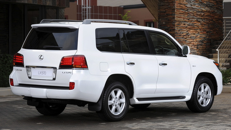 Full-Size Car, Car, Luxury Car, Lexus LX 570, Lexus LX, Lexus, White Car, SUV, 1080P