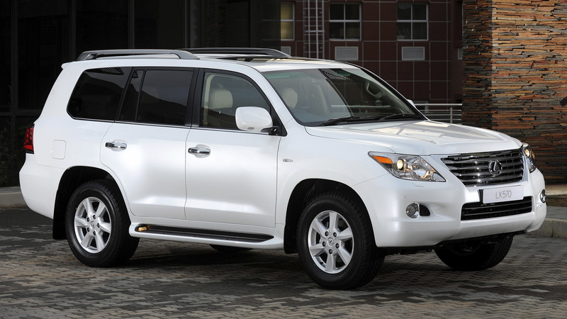 Lexus LX 570, SUV, Car, 1080P, Lexus, Luxury Car, Full-Size Car, White Car, Lexus LX
