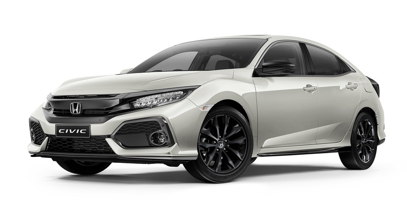 black, civic, vti-lx, honda, 2017, pack, hatchback, 1080P