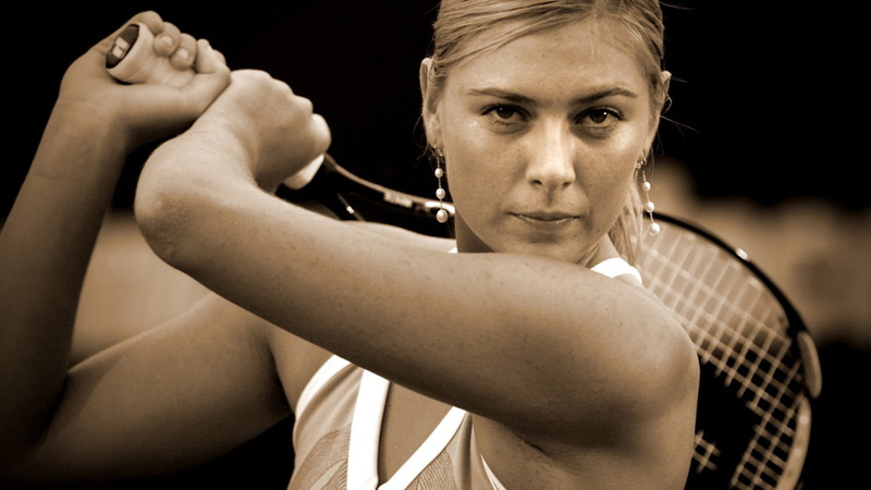 1080P, looking at camera, blonde, Maria Sharapova, tennis player, men, playing, women, adult, headshot, arts culture and entertainment, hair, music, indoors
