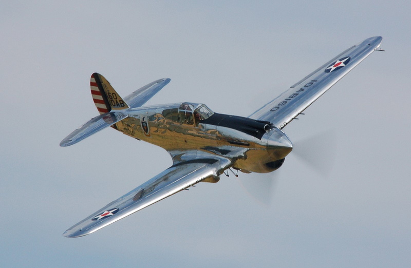 p-40, flying, aircraft, airshow, 720P, aeroplane, war, american, curtiss, flight, fighter, airplanes, warhawk