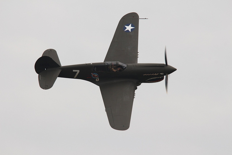 flight, airplanes, fighter, war, curtiss, flying, airshow, warhawk, p-40, 1080P, aeroplane, aircraft, american