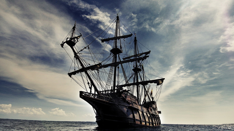x, sailing, art, px, animals, ship, bugs, Sailing Ship, hd, 2560x1440 px, 2K
