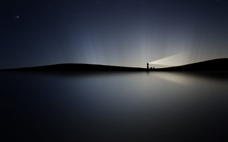 2K, lighthouse, water, sky, sea