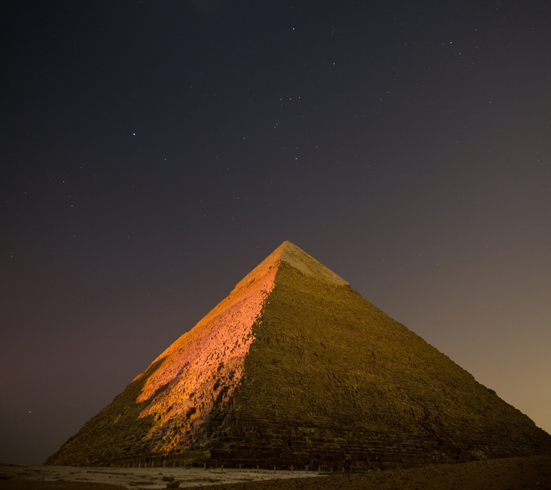 outdoors, history, 2K, beauty in nature, nature, travel destinations, sky, scenics - nature, pyramid, the past, travel, night, built structure, architecture