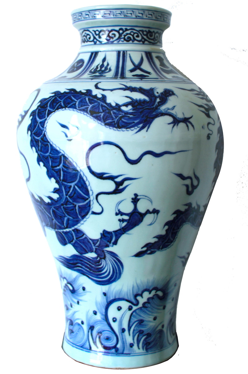 human body part, painted image, ceramics, 2K, ceramic, standing, pattern, qing, representation, chinese, white background, porcelain, art and craft, no people