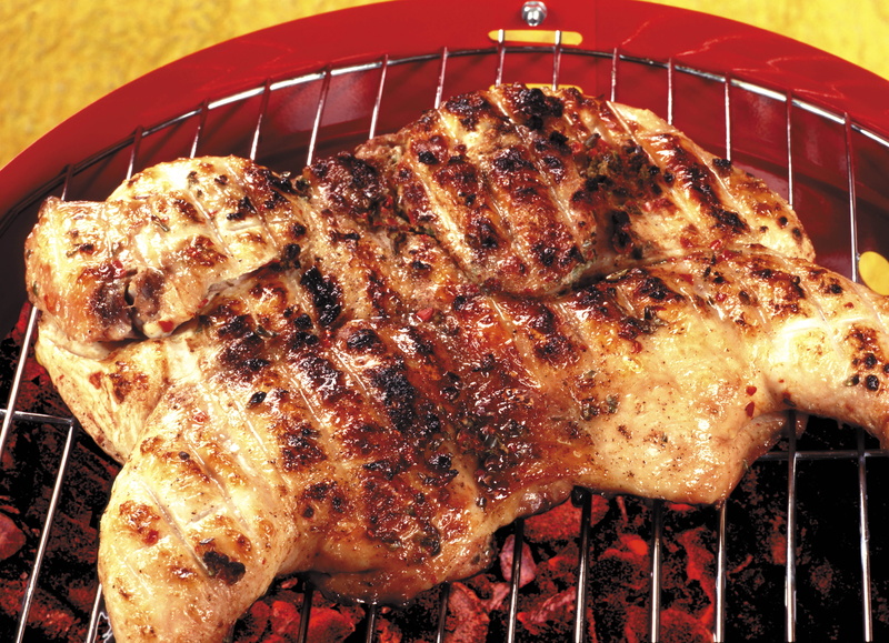 steak, close-up, ready-to-eat, chop, temptation, gourmet, food, roasted, no People, summer, wellbeing, coal, metal, meat, barbecue Grill, 4K, outdoors