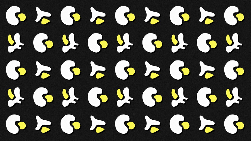 multi colored, black color, yellow, 4K, sweet, white color, indoors, flatdesign pattern simple abstract, black background, no people, food and drink, abundance